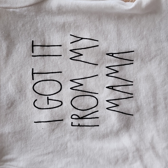 New 100% cotton 6-9 mths outfit bodysuit pants - Picture 2 of 3